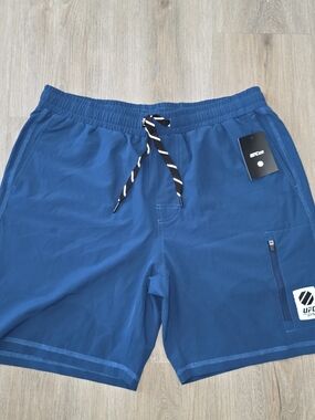 Men's Blue UFC Workout/Athleisure Shorts